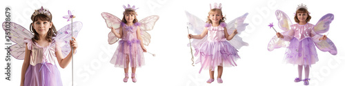 Wallpaper Mural Fairy Girl with Wings on Transparent Background Torontodigital.ca