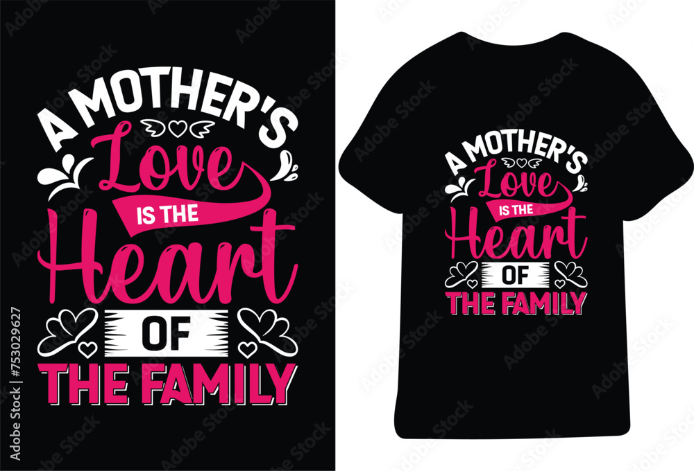 Mother's day t shirt design concept Mother's day t shirt design concept