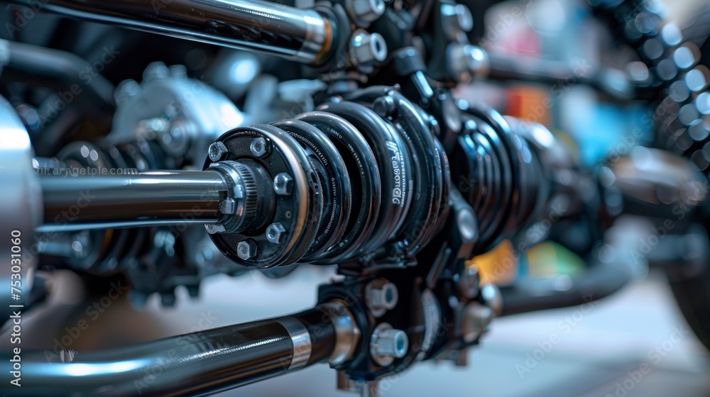 As the car hit a pothole, the rubber boot around the joint of the