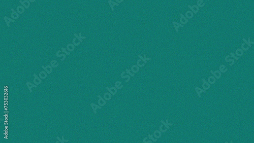 Grainy background. Textured plain Pine Green color with noise surface. for display product background. 