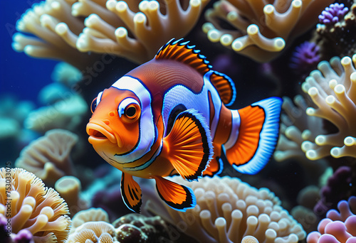 Nemo fish under the sea © Anoottotle