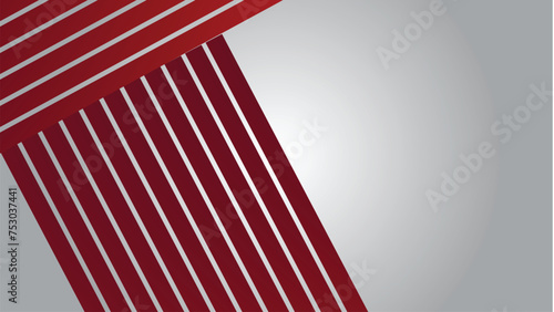 Red and white abstract background wallpaper vector image for backdrop or presentation