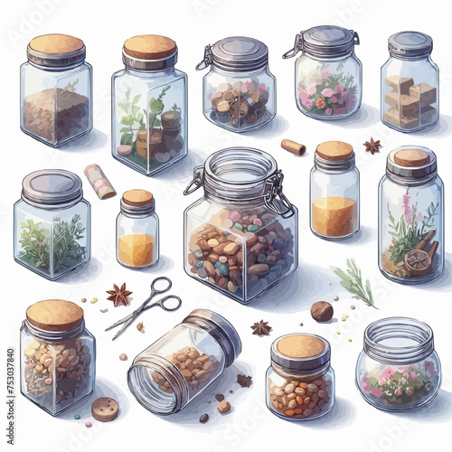 jars of pickled cucumbers