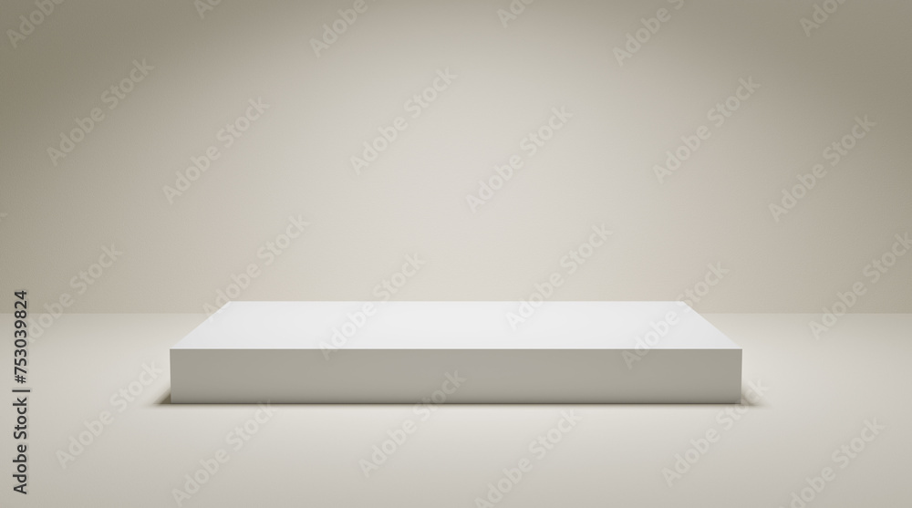 abstract white gradient studio room shot with empty podium stage minimal background and plaster wall backdrop - minimalistic mock up for design and product placement solution background with spotlight abstract white gradient studio room shot with empty podium stage minimal background and plaster wall backdrop - minimalistic mock up for design and product placement solution background with spotlight