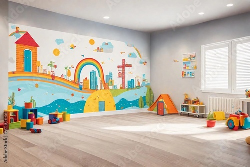 interior of the kid room