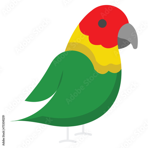 Colorful mimic, chatterbox of the avian world