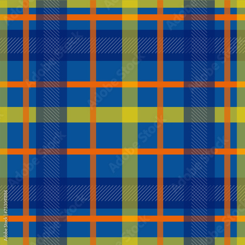 blue, yellow, orange, lattice-contiguous checkered background