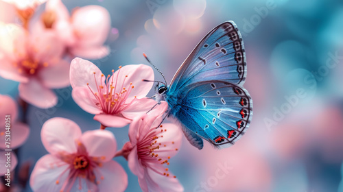 Butterflies with sunlight in the grass, in the style of light emerald, high-key lighting-landscape.