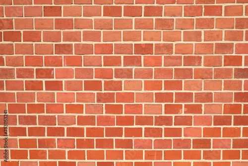Obraz Struktura tło ściana czerwona cegła vintage Old red brick wall stara czerwona cegłą