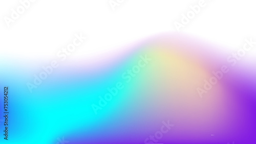 Fototapeta Naklejka Na Ścianę i Meble -  Colorful light gradients transparent background