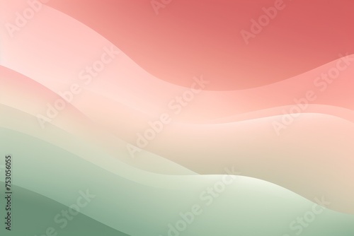 Sage Green to Dusty Rose abstract fluid gradient design, curved wave in motion background for banner, wallpaper, poster, template, flier and cover