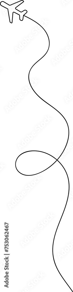 Airplane line path icon, airline, flight Airplane line path icon, airline, flight