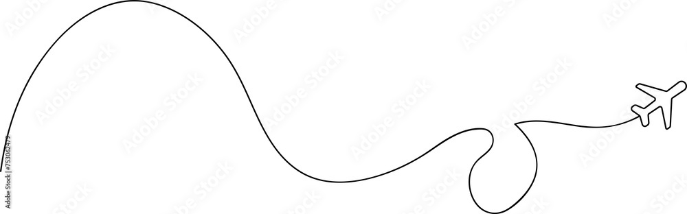 Airplane line path icon, airline, flight Airplane line path icon, airline, flight