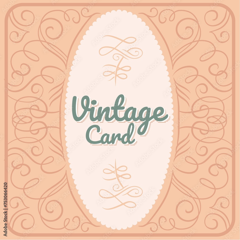 Vintage Card Design