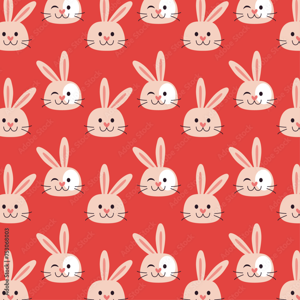 Happy bunny easter pattern, easter pattern, easter day Happy bunny easter pattern, easter pattern, easter day