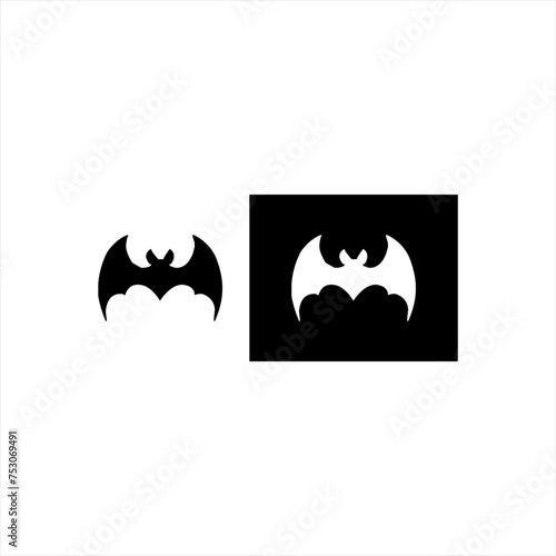 Illustration vector graphic of bat icon