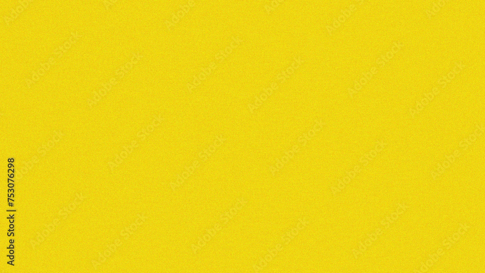Fototapeta premium Grainy background. Textured plain Pineapple Yellow color with noise surface. for display product background. 