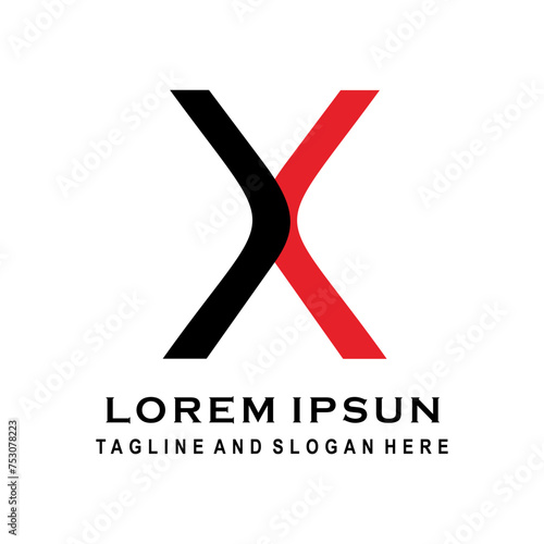 simple vector logo of the letter 