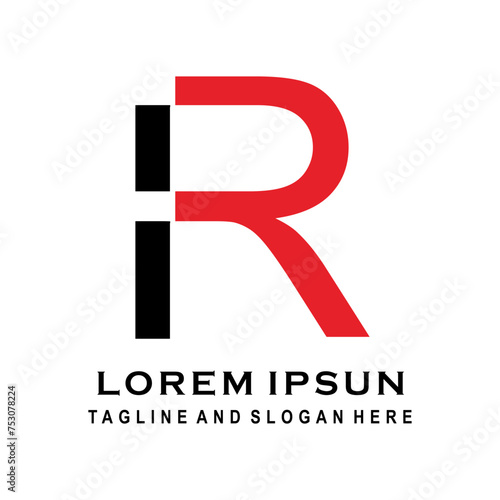 simple vector logo of the letter 