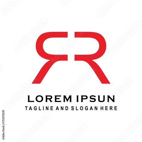 simple vector logo of the letter 