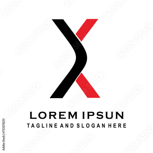 simple vector logo of the letter 