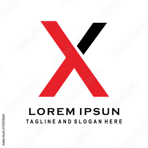 simple vector logo of the letter 