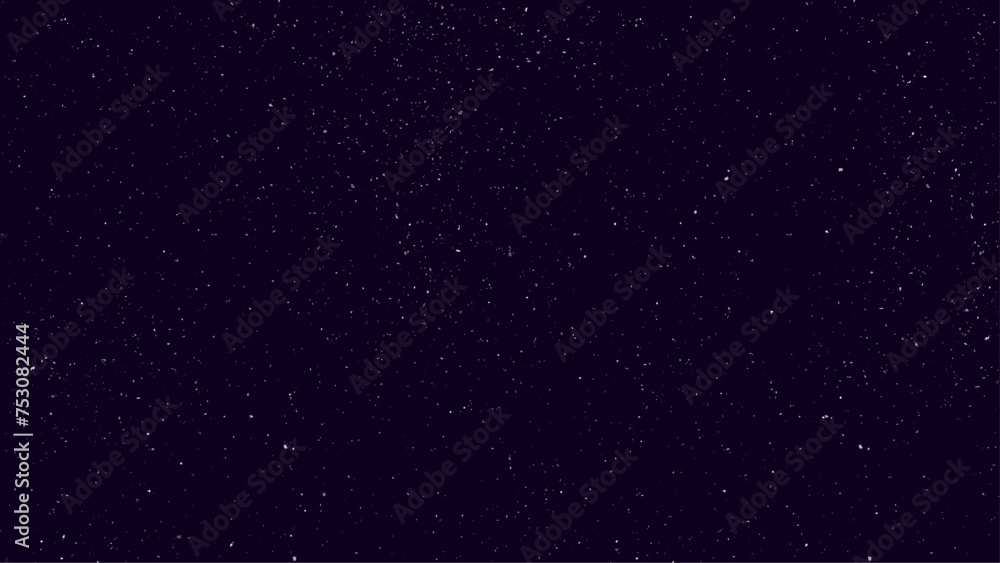 Amazing starry sky at night, banner design. Beautiful night sky