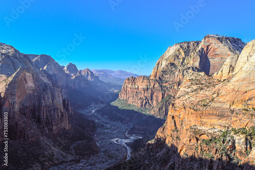 Views from Angels Landing - Zion National Park