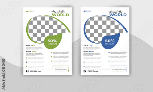 Travel Flyer Design Template