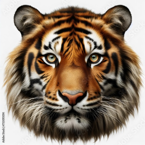 portrait of a tiger Ai generated  © Muhammad