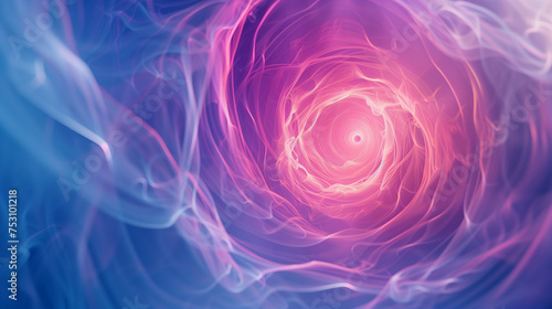 Peaceful Psychic Wellness Wormhole Tunnel