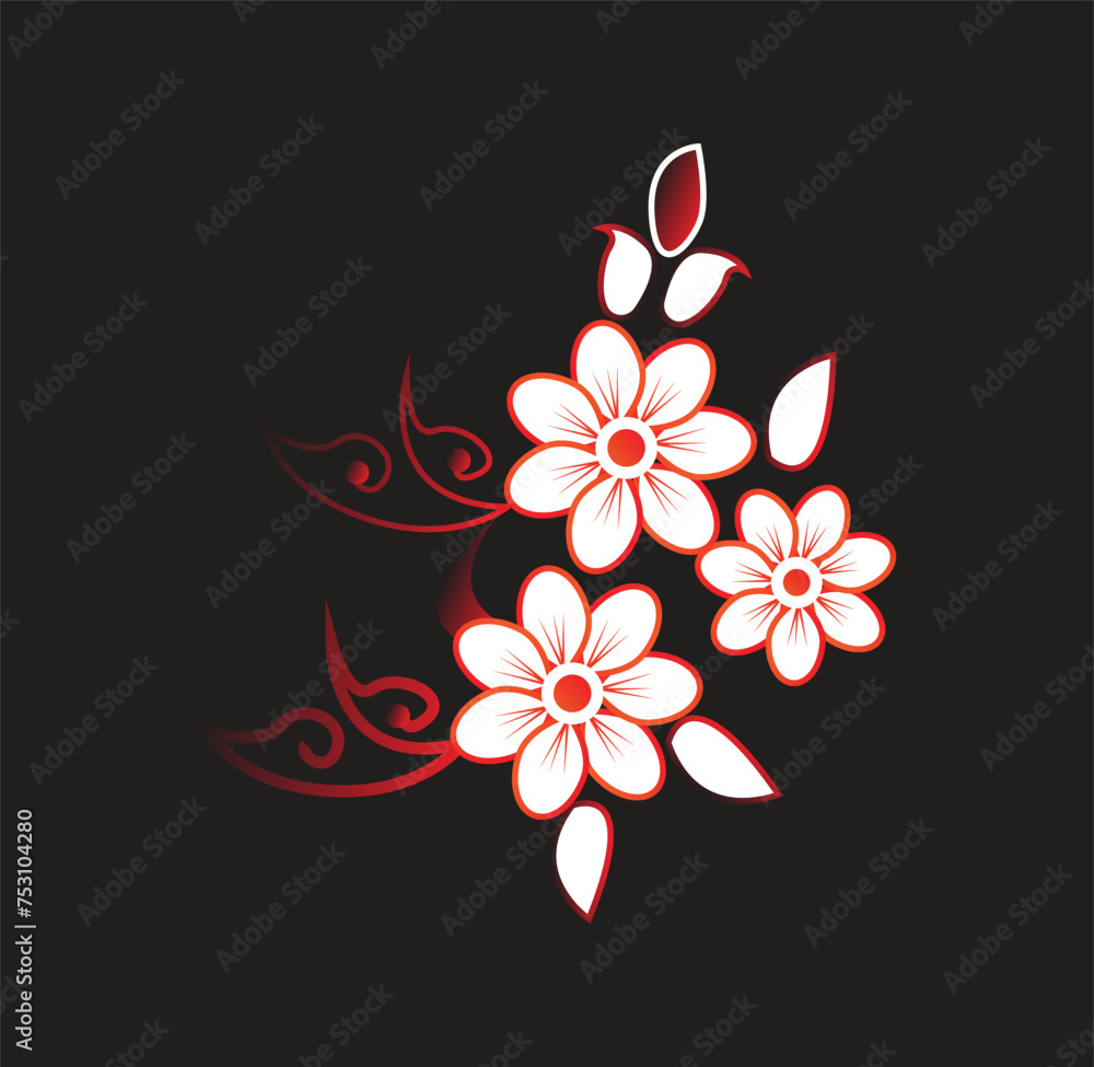 This is simple and vector Floral background and it is editable. 