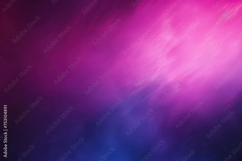 Dark purple grainy grainy gradient texture background, abstract glowing pink magenta black poster banner design