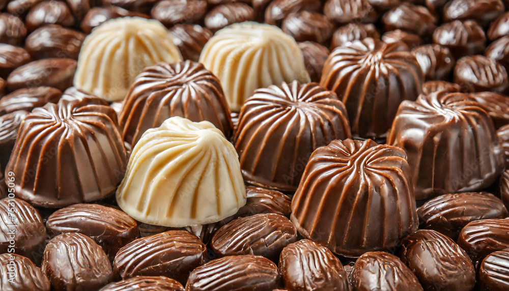 Milk chocolate, tasty candies background. Sweet food. Milk chocolate, tasty candies background. Sweet food.