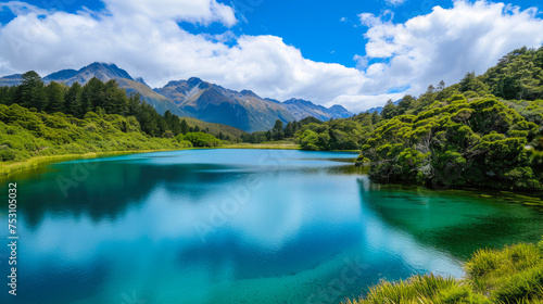 Tranquil Havens of New Zealand: Emerald Valleys and Cobalt Waters