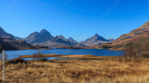 Pure Serenity: Scottish Highlands Vista