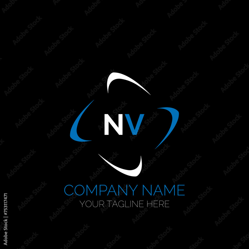 NV letter logo creative design. NV unique design. NV creative initials letter logo concept. NV letter logo design on black background. NV letter logo creative design. NV unique design. NV creative initials letter logo concept. NV letter logo design on black background.