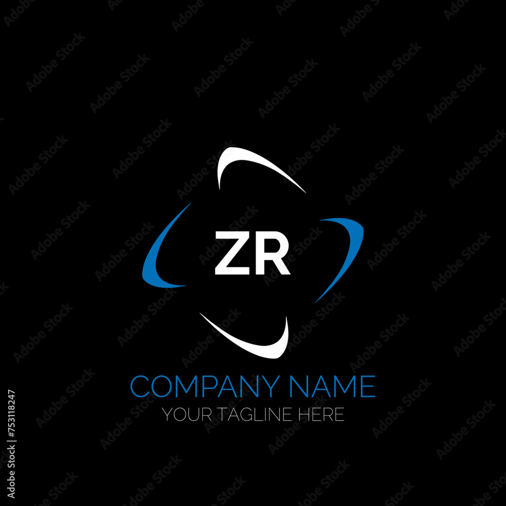 ZR letter logo creative design. ZR unique design. ZR creative initials letter logo concept. ZR letter logo design on black background. ZR letter logo creative design. ZR unique design. ZR creative initials letter logo concept. ZR letter logo design on black background.