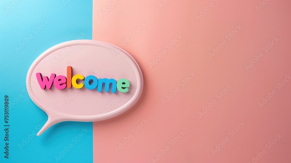speech bubble with speech bubble with