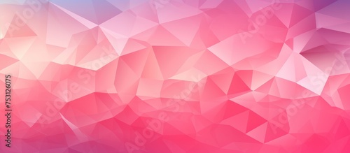 Abstract Pink Polygonal Design gradient cover New business concept illustration