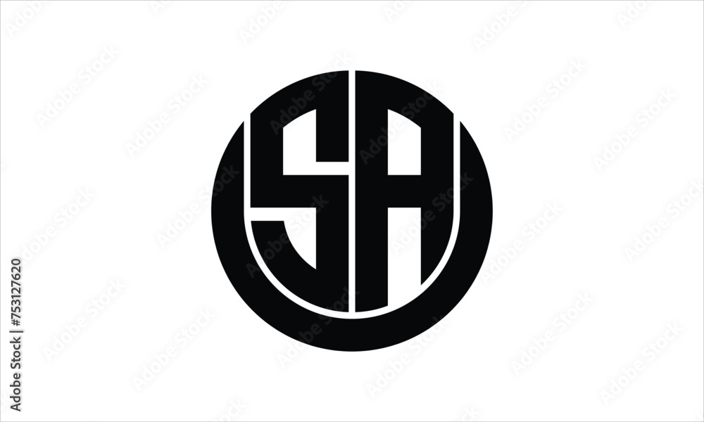 SA initial letter circle icon gaming logo design vector template. batman logo, sports logo, monogram, polygon, war game, symbol, playing logo, abstract, fighting, typography, icon, minimal, wings logo SA initial letter circle icon gaming logo design vector template. batman logo, sports logo, monogram, polygon, war game, symbol, playing logo, abstract, fighting, typography, icon, minimal, wings logo