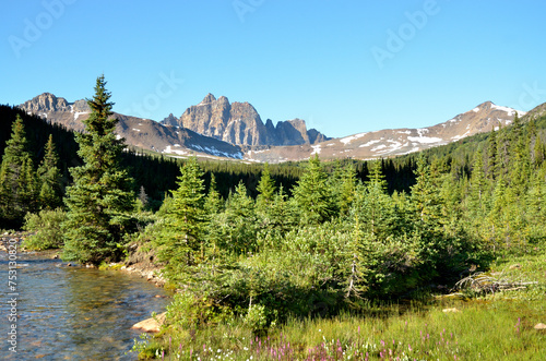 Various scenes from the Canadian Rockies