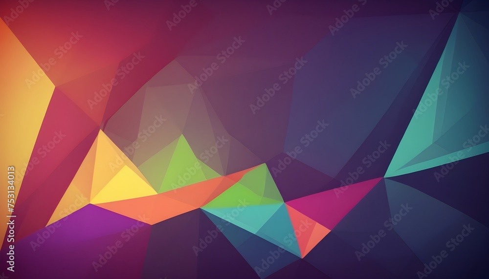 bright lines polygonal background
