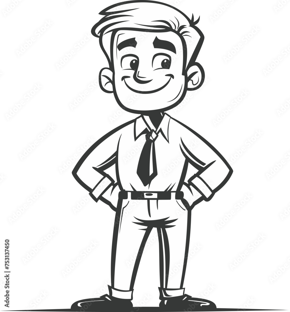 Man in Twilight Evening Serenade in Vector Art Man in Twilight Evening Serenade in Vector Art