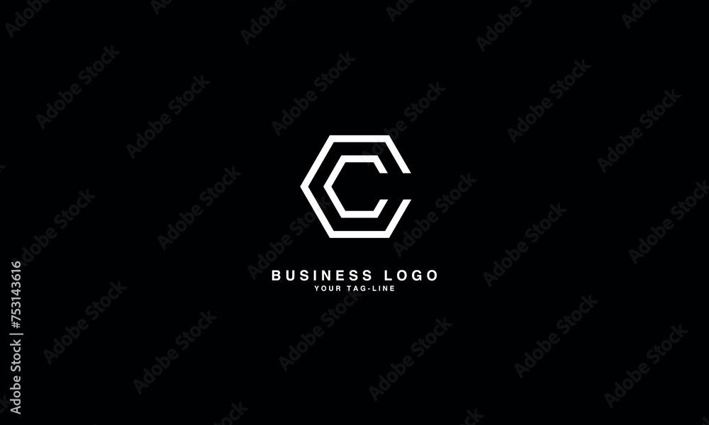 C, CC, Abstract Letters Logo Monogram C, CC, Abstract Letters Logo Monogram
