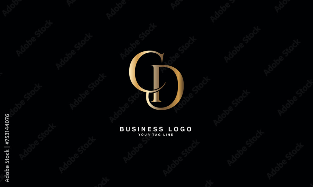 CD, DC, C, D, Abstract Letters Logo monogram CD, DC, C, D, Abstract Letters Logo monogram