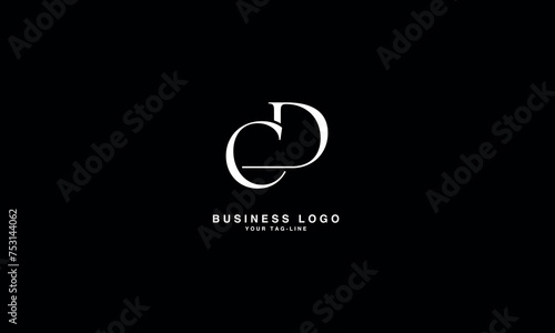CD  DC  C  D  Abstract Letters Logo monogram