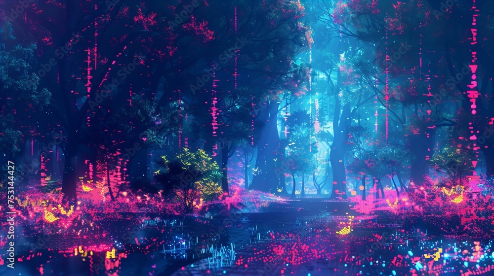 Naklejka premium background with stars