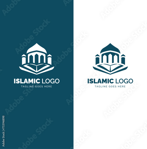 Islamic and mosque logo