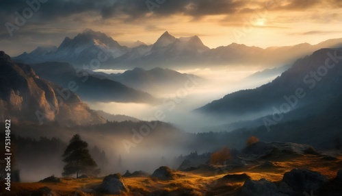 sunrise in the mountains © Frantisek